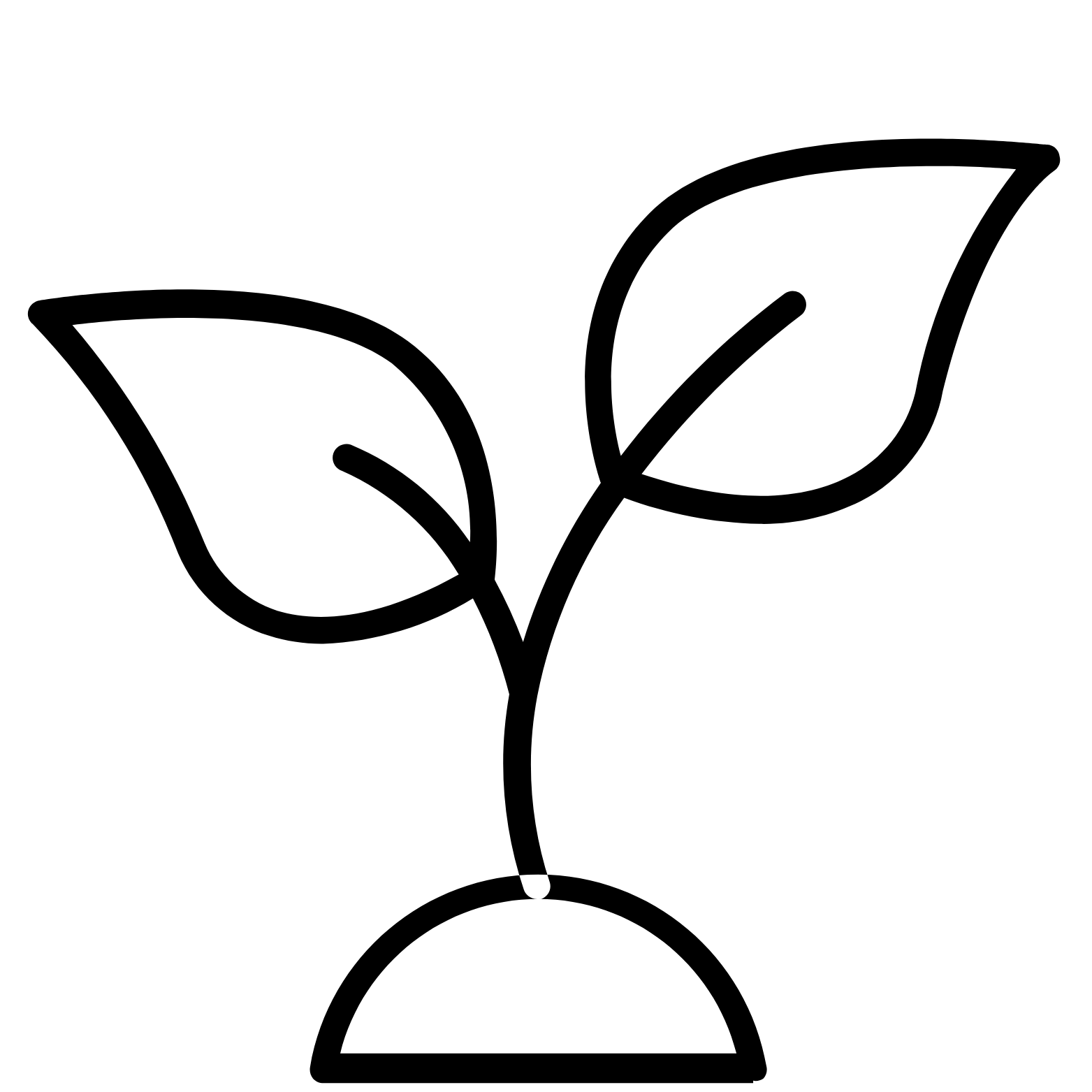 ICON_Pflanze schwarz weiß