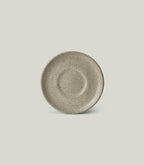 Untertasse Espressotasse Kollektion Viana hochkant beiger Hintergrund 