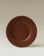 Small plate - Afeto - Reddish brown