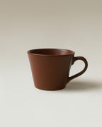 Cup reddish-brown