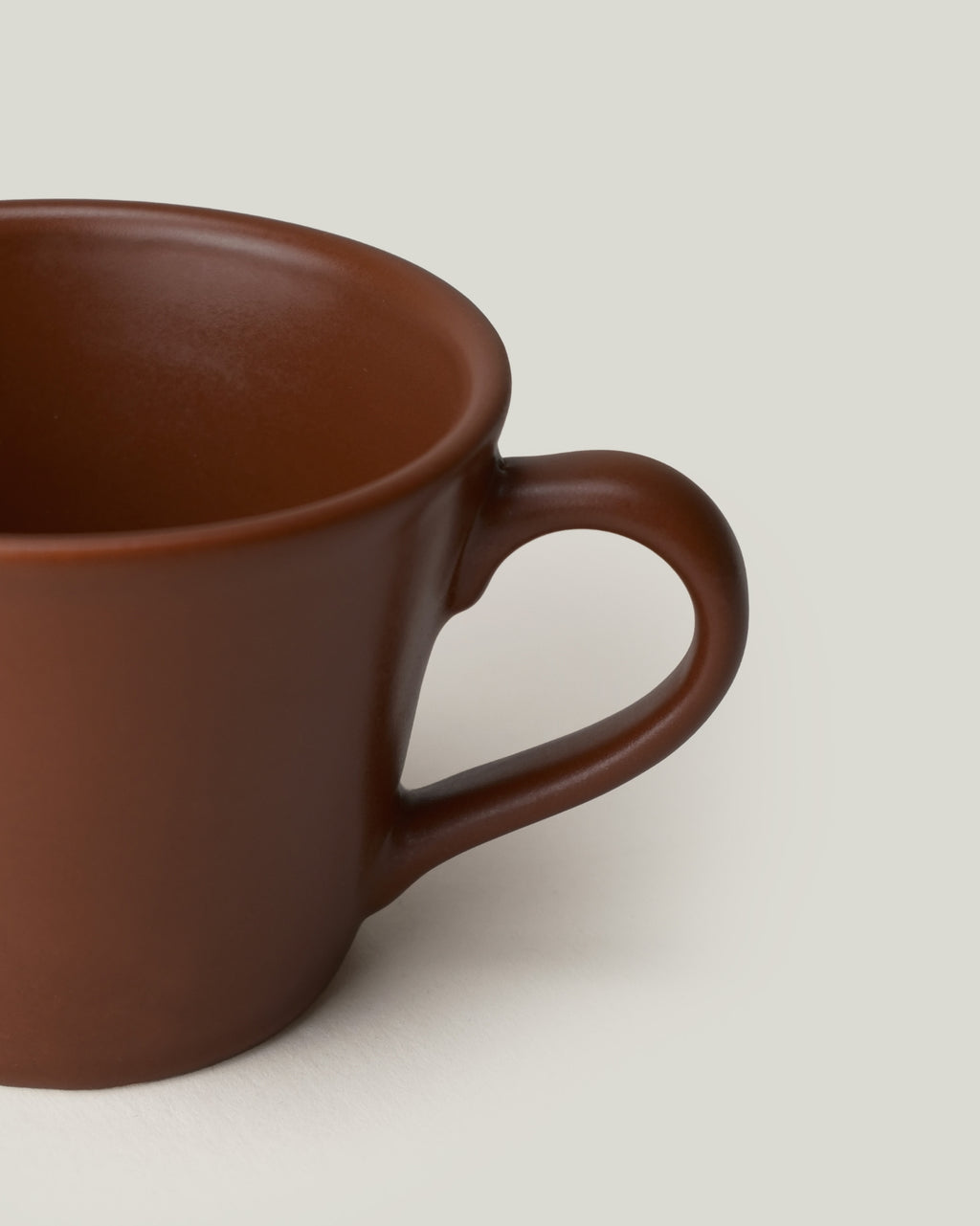 Cup reddish-brown