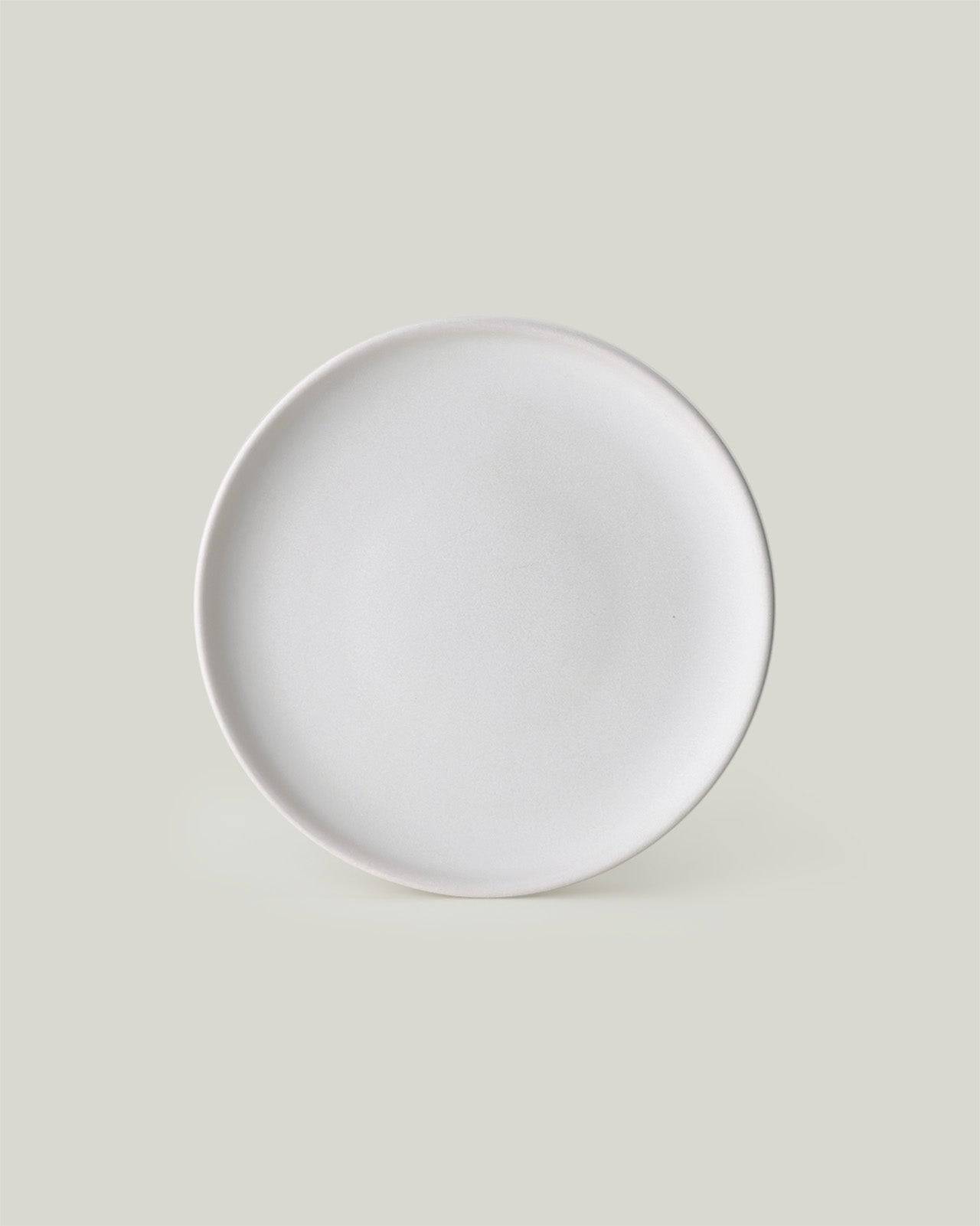 Kleiner Teller Branca weiß - miñota ceramics